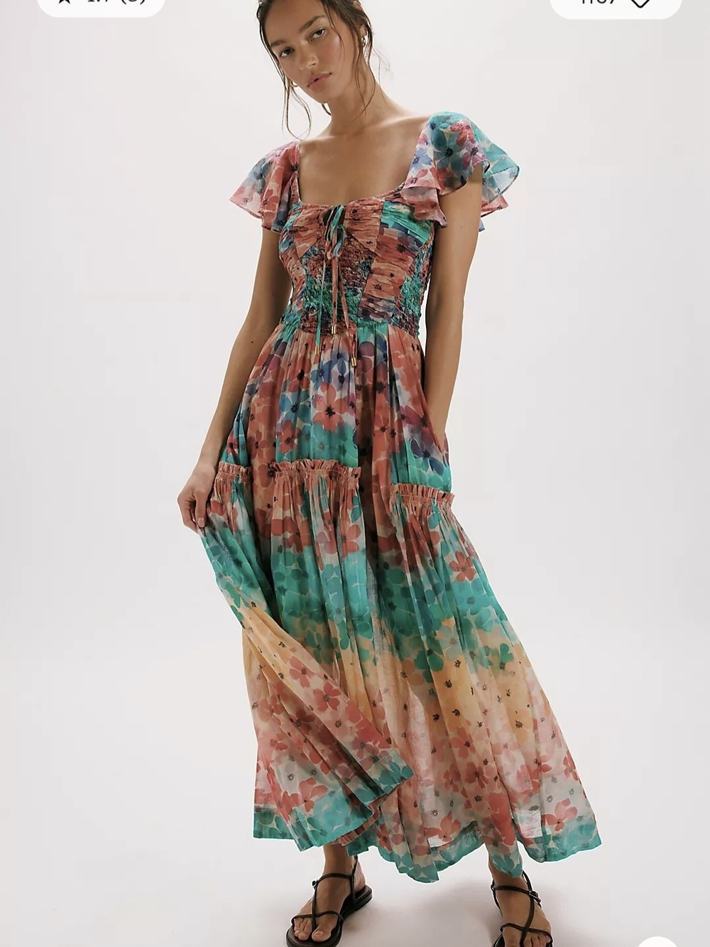 Free People Sunshine Maxi Dress XS $298
